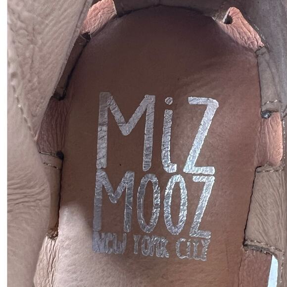 Miz Mooz Women’s Finley Tan Leather Gladiator Sandals Size 38 US 6.5 - Picture 10 of 11